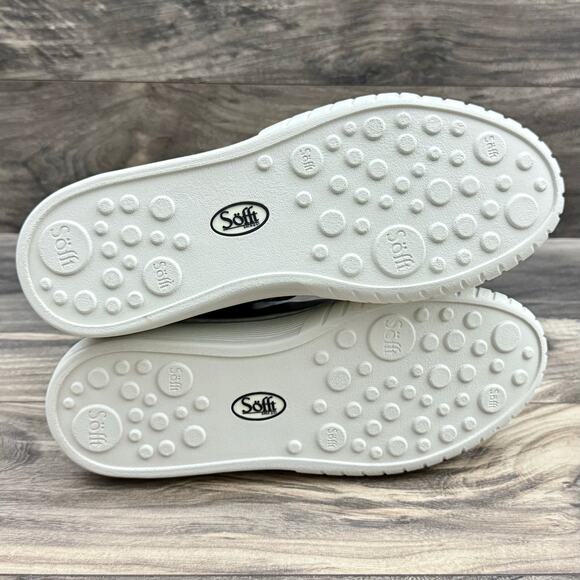 Sofft Portland 9.5M Sporty Ankle Bootie Sneaker Waterproof Leather Black Camo - Picture 9 of 12